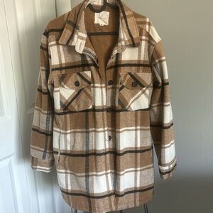 Thread & Supply Plaid Shacket
